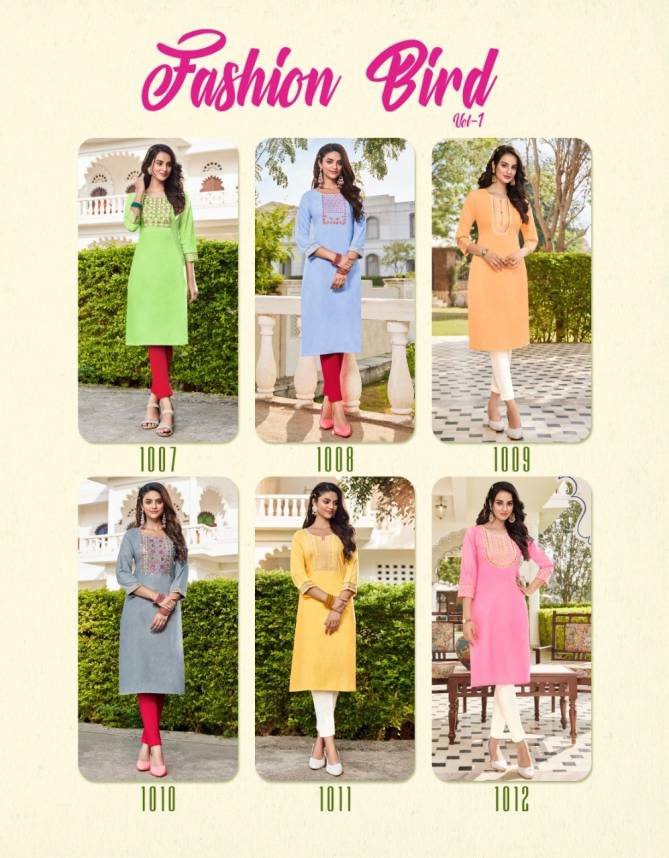 Diya Trendz Fashion Bird 1 Ethnic Wear Wholesale Designer Kurtis Catalog